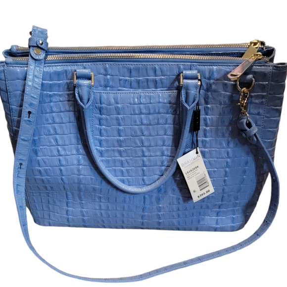 NWT Brahmin Lincoln Satchel Top Handle Bag - Picture 5 of 15